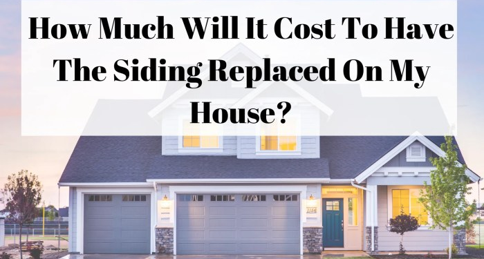 Siding Replacement Costs By Type | Siding Costs